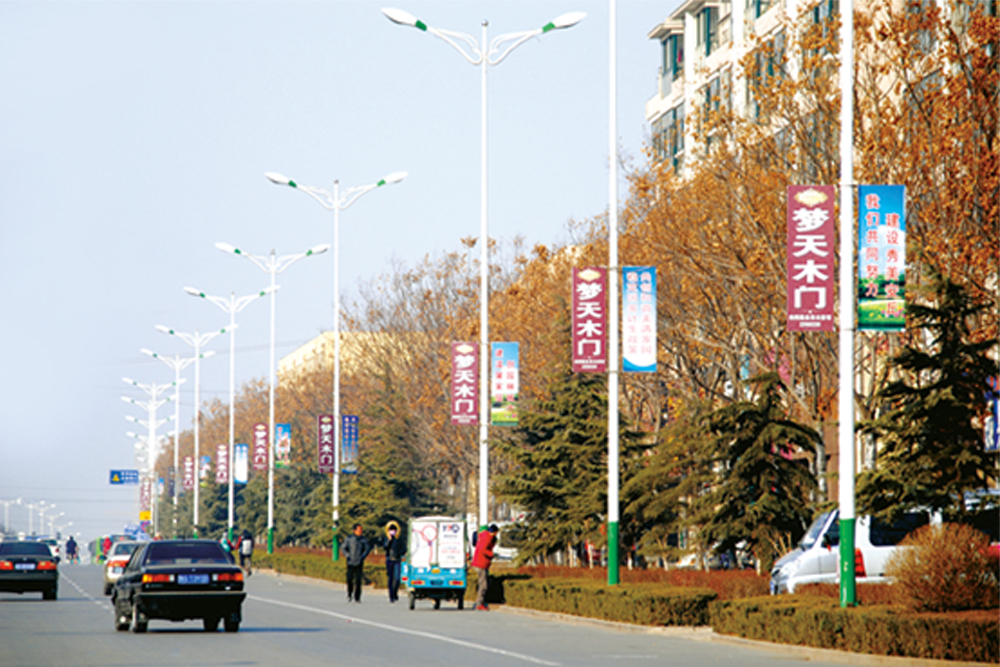 路邊燈桿廣告